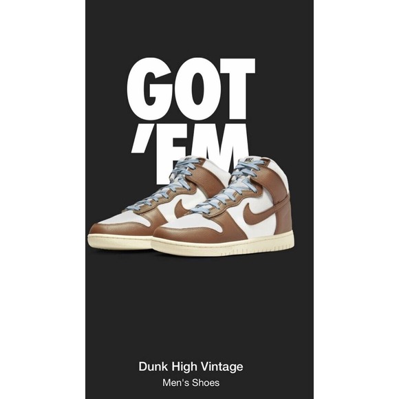 Nike Dunk High Retro PRM Pecan Sail Blue Off Noir DQ8800-200 Mens 10.5 New DS - Picture 7 of 7
